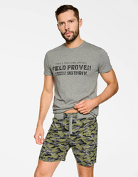 Piżama męska Henderson Pulse beż