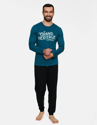 Piżama męska Henderson Brand zielona